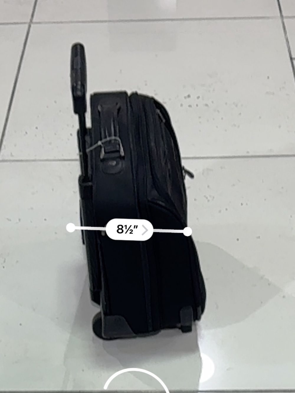 Briggs & Riley Black Rolling Briefcase with Telescoping Handle - Picture 6 of 6